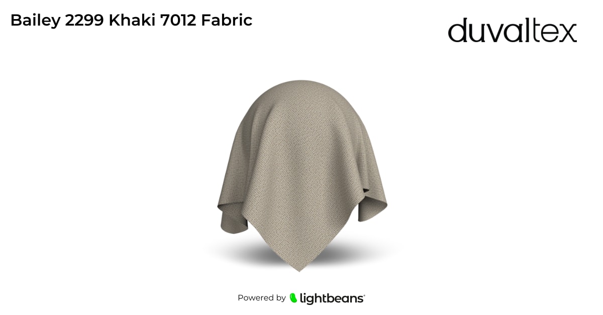 Bailey 2299 Khaki 7012 Fabric Texture from Duvaltex | Lightbeans