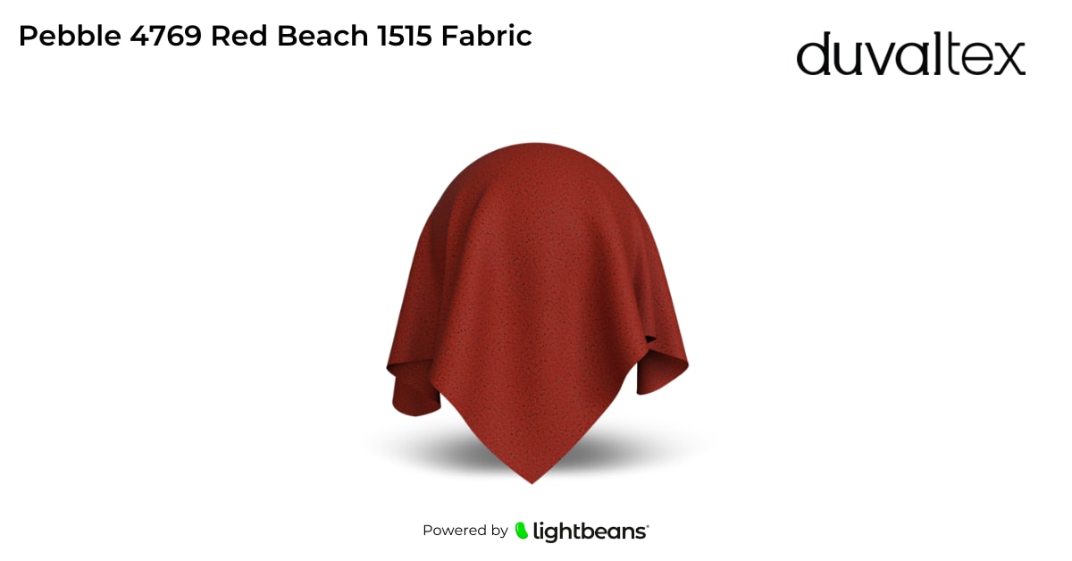 Pebble 4769 Red Beach 1515 Fabric Texture from Duvaltex | Lightbeans