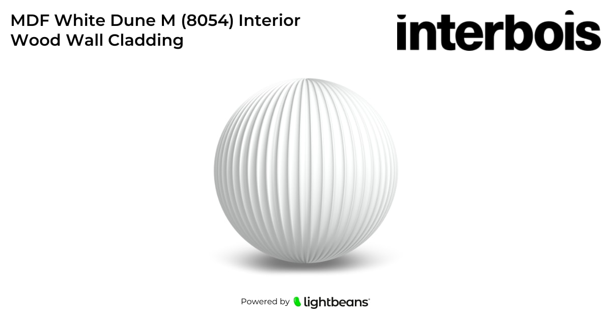 MDF White Dune M (8054) Texture from Interbois | Lightbeans