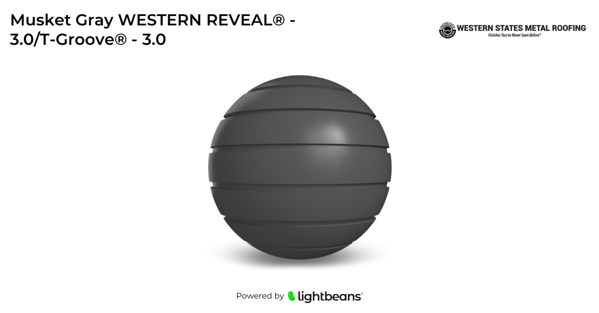 Musket Gray WESTERN REVEAL® - 3.0/T-Groove® - 3.0 Texture from Western ...