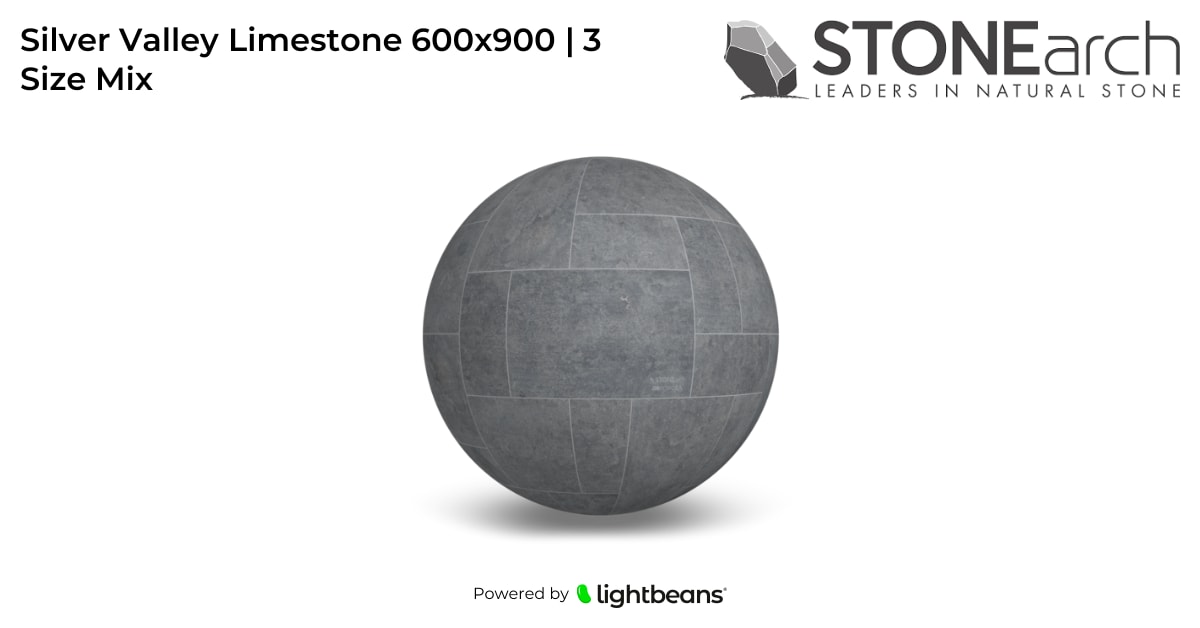 Texture Silver Valley Limestone 600x900 | 3 Size Mix de STONEarch