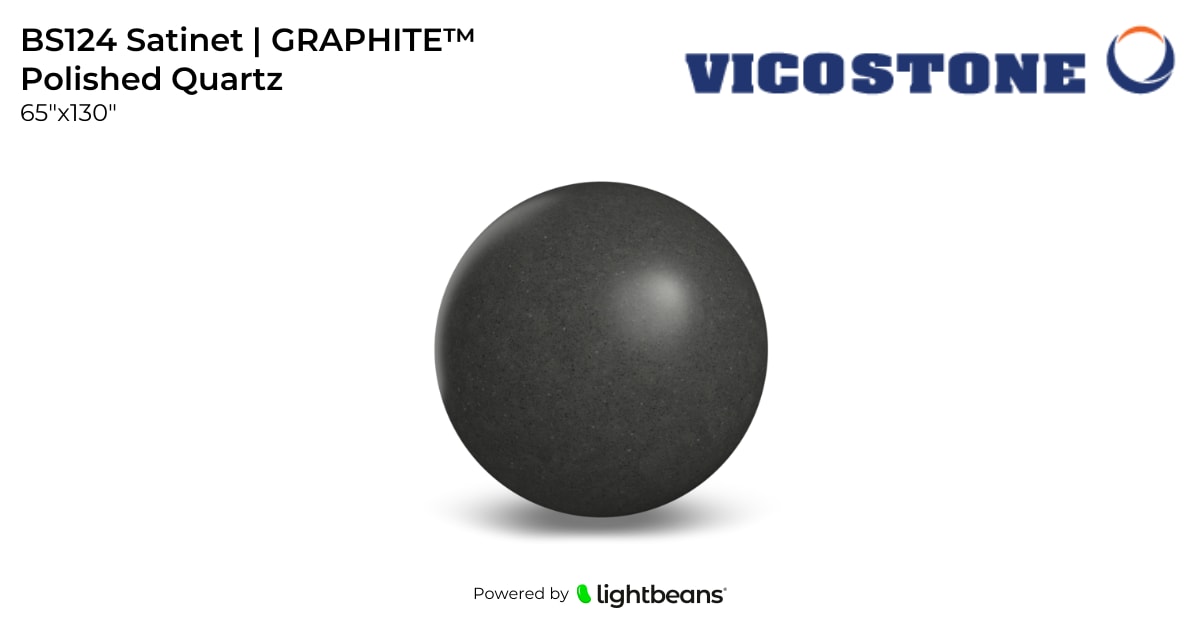 Texture BS124 Satinet | GRAPHITE™ Polished de Vicostone | Lightbeans