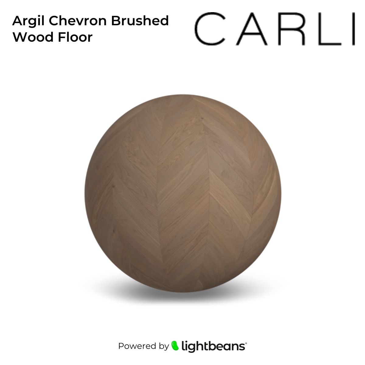 Argil Chevron Brushed Wood Floor Texture from Carlisle