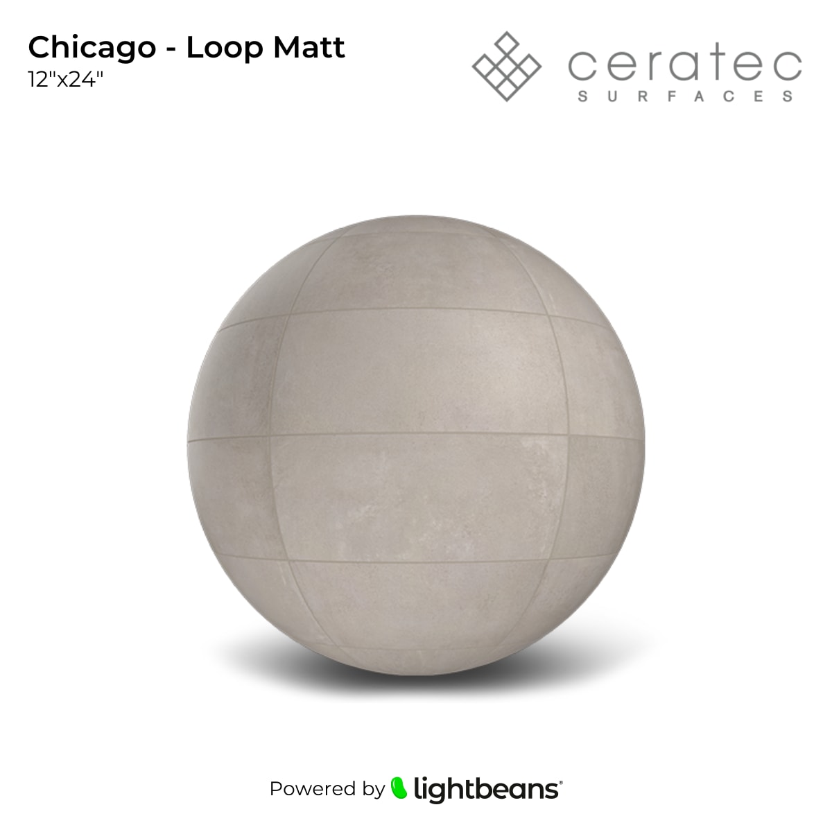 Chicago - Loop Matt Texture from Ceratec
