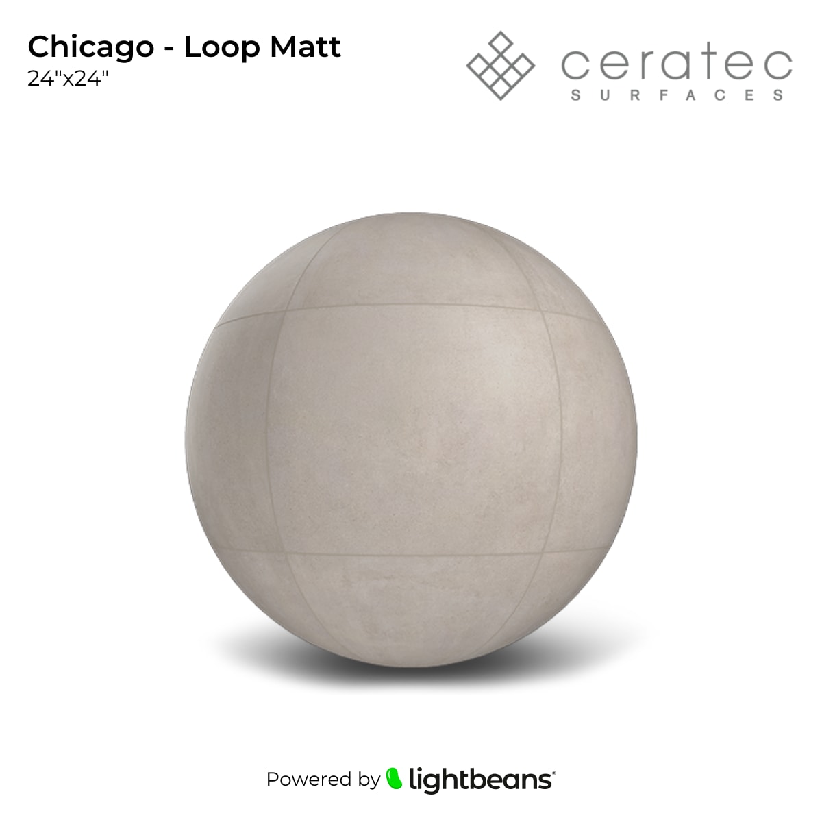 Chicago - Loop Matt Texture from Ceratec