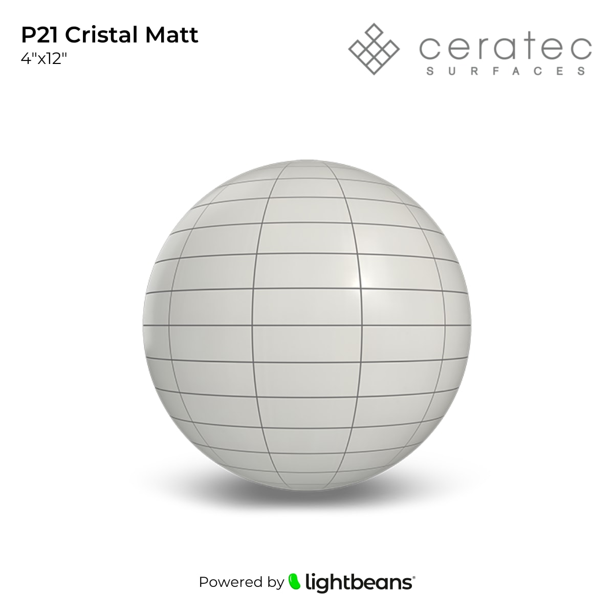 P21 Cristal Matt Texture from Ceratec