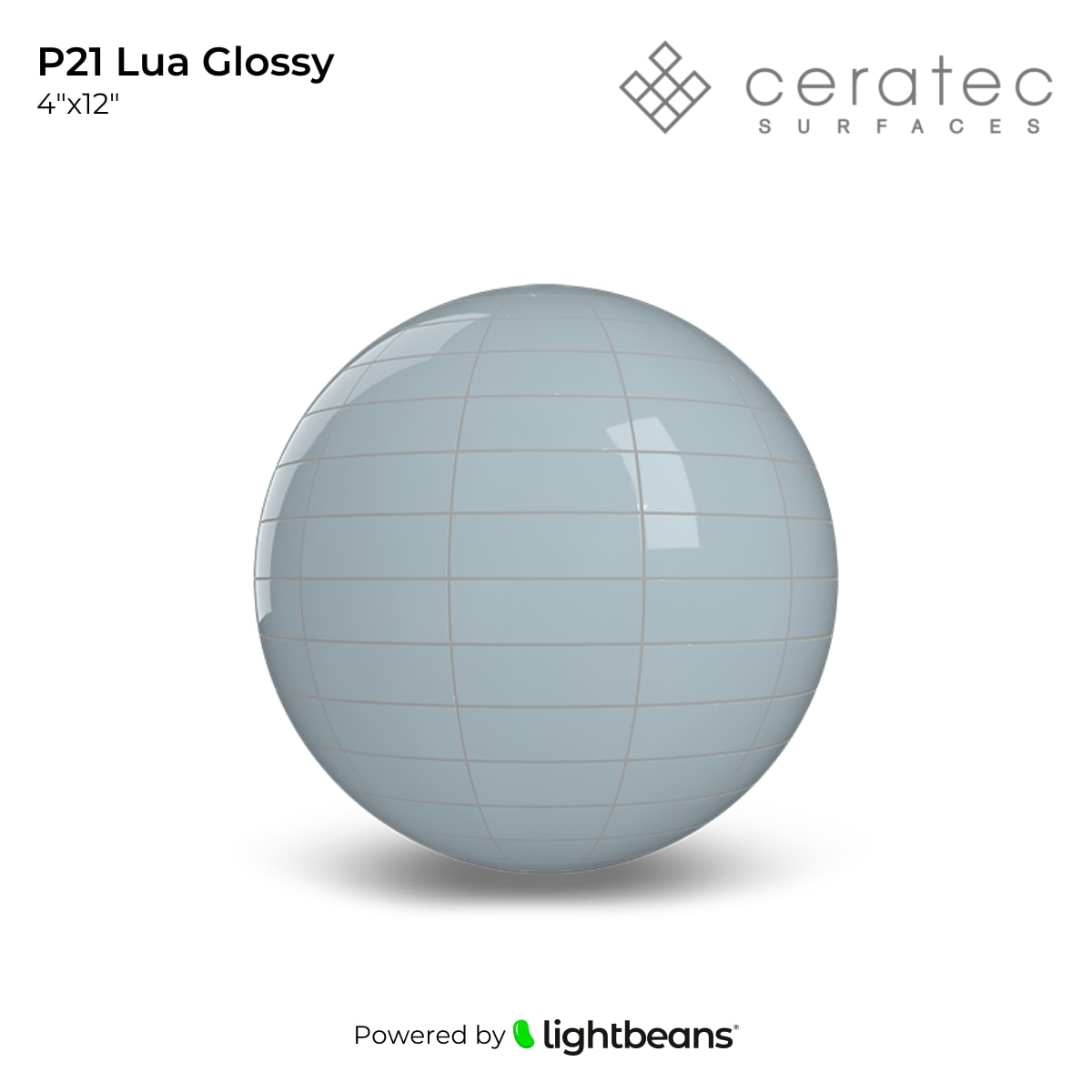 P21 Lua Glossy Texture from Ceratec
