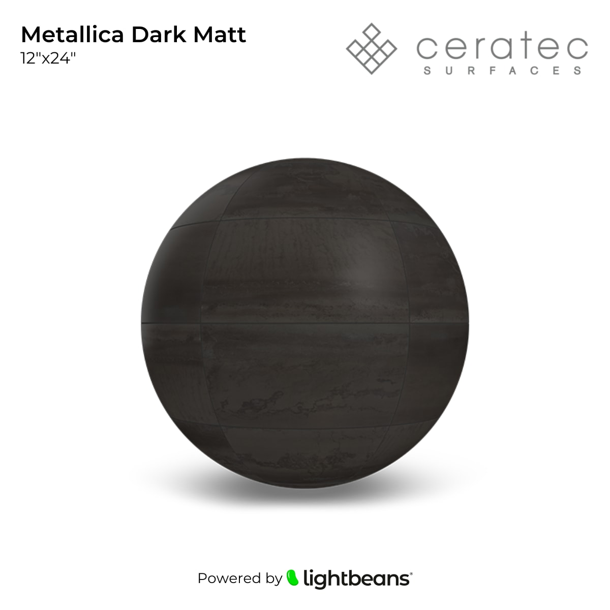 Metallica Dark Matt Texture from Ceratec