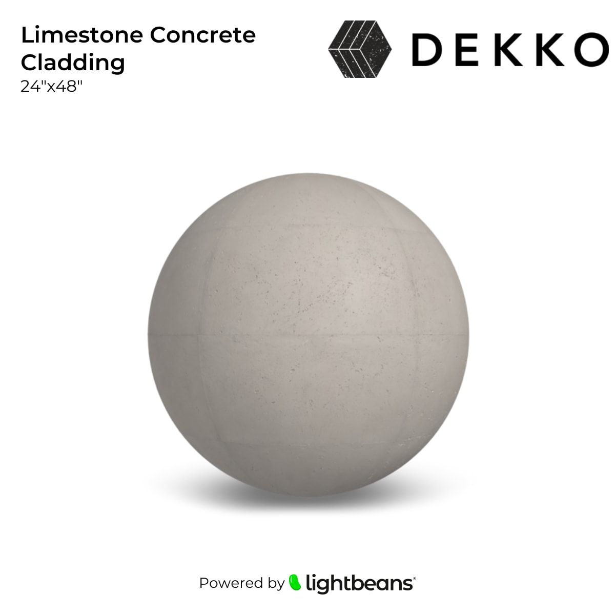 Limestone Concrete Cladding Texture from Dekko Concrete