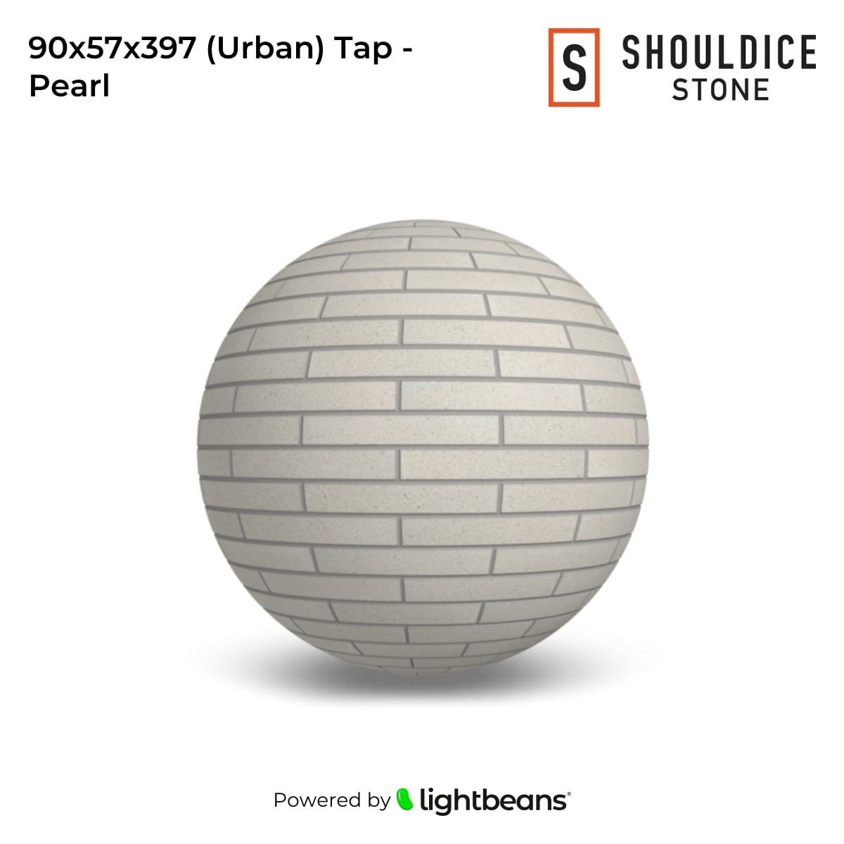 90x57x397 (Urban) Tap - Pearl Texture from Shouldice Stone