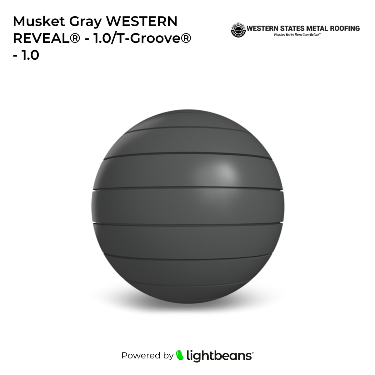 Musket Gray WESTERN REVEAL® - 1.0/T-Groove® - 1.0 Texture from Western ...