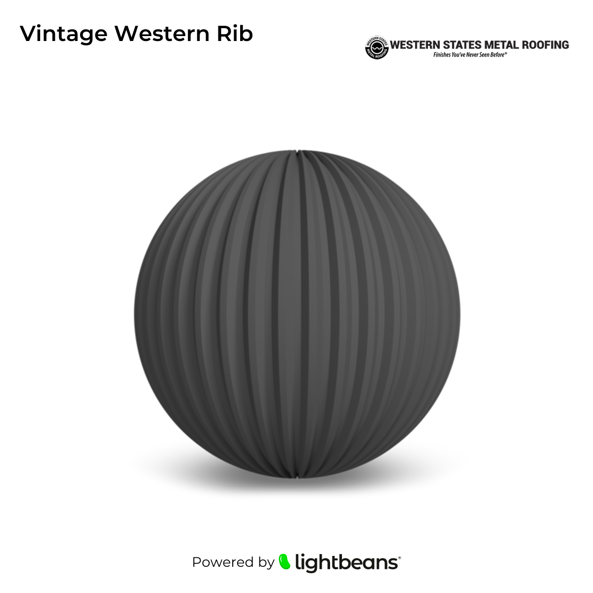 Vintage Western Rib Texture from Western States Metal Roofing | Lightbeans