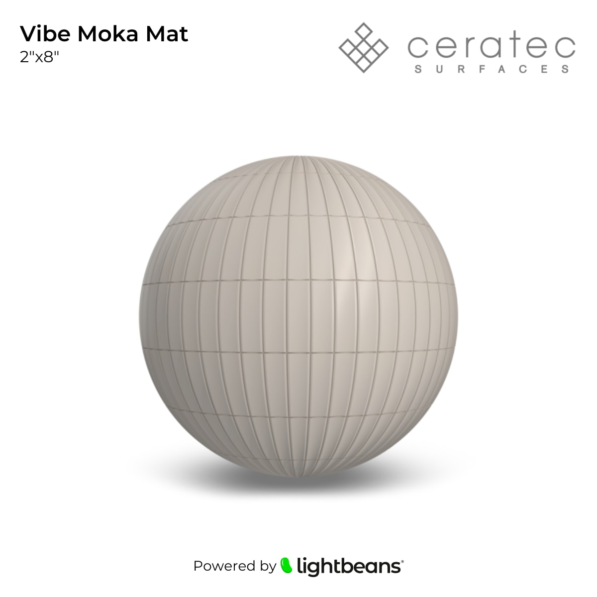 Texture Vibe Moka Mat de Ceratec