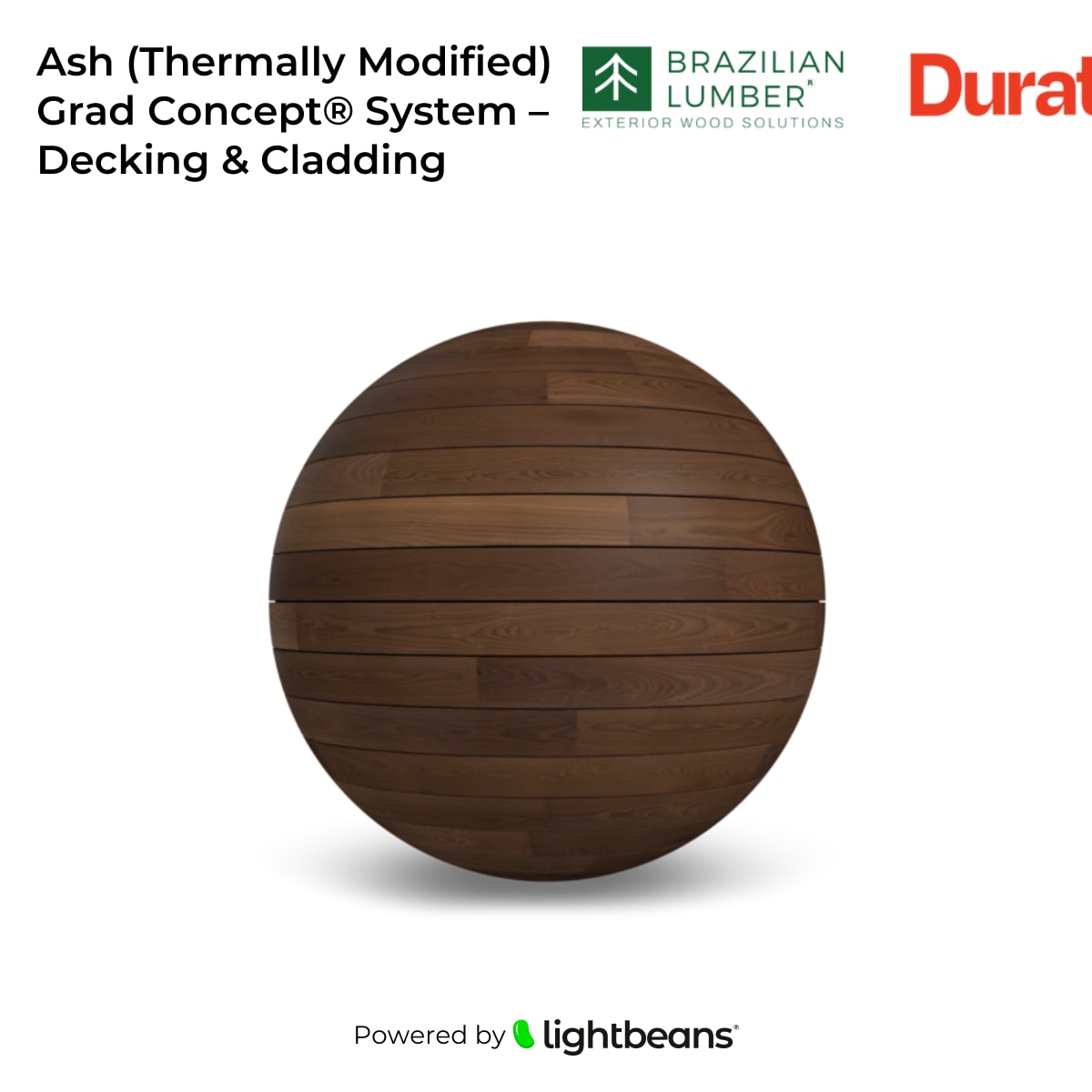 Texture Ash (Thermally Modified) Grad Concept® System – Decking ...