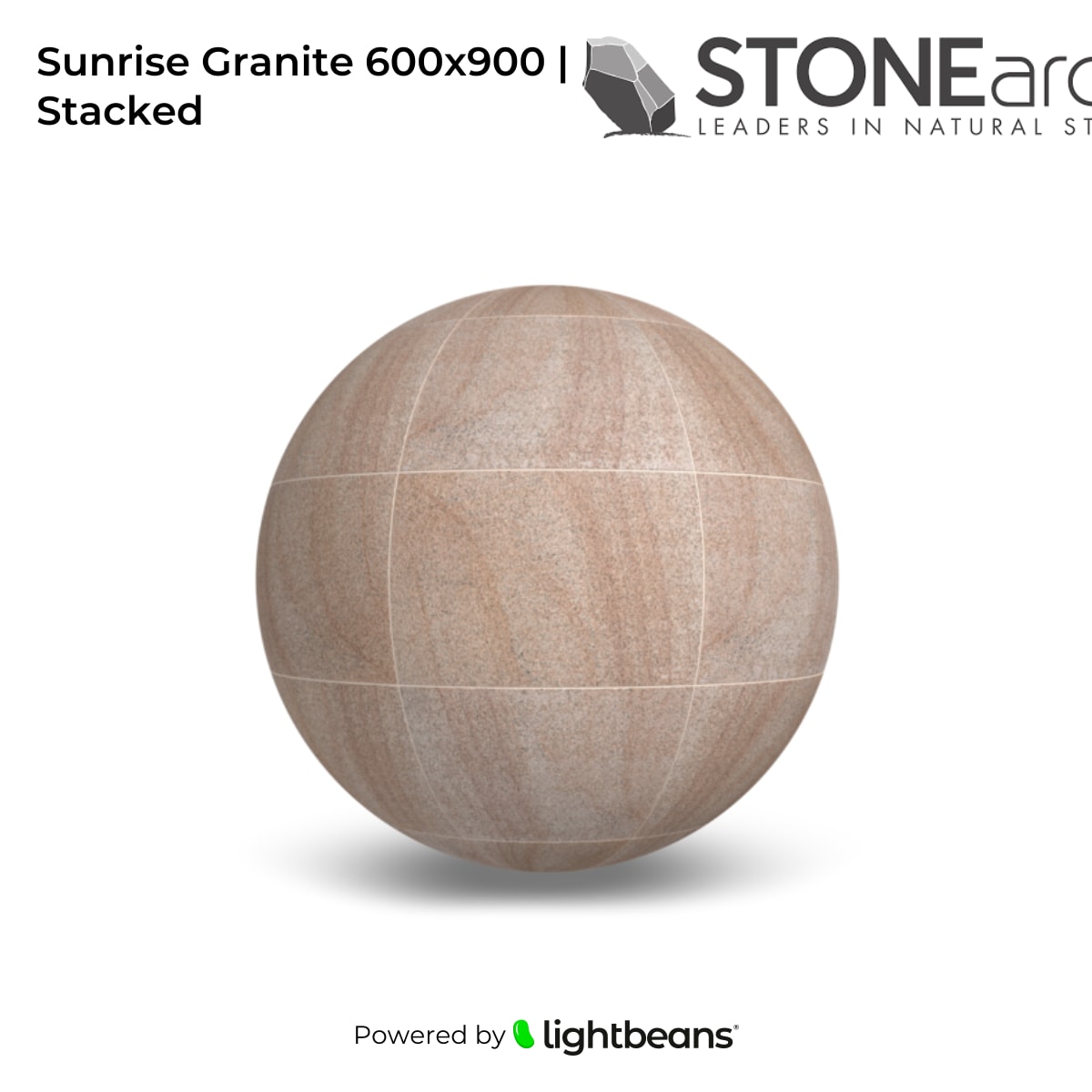 Texture Sunrise Granite 600x900 | Stacked de STONEarch
