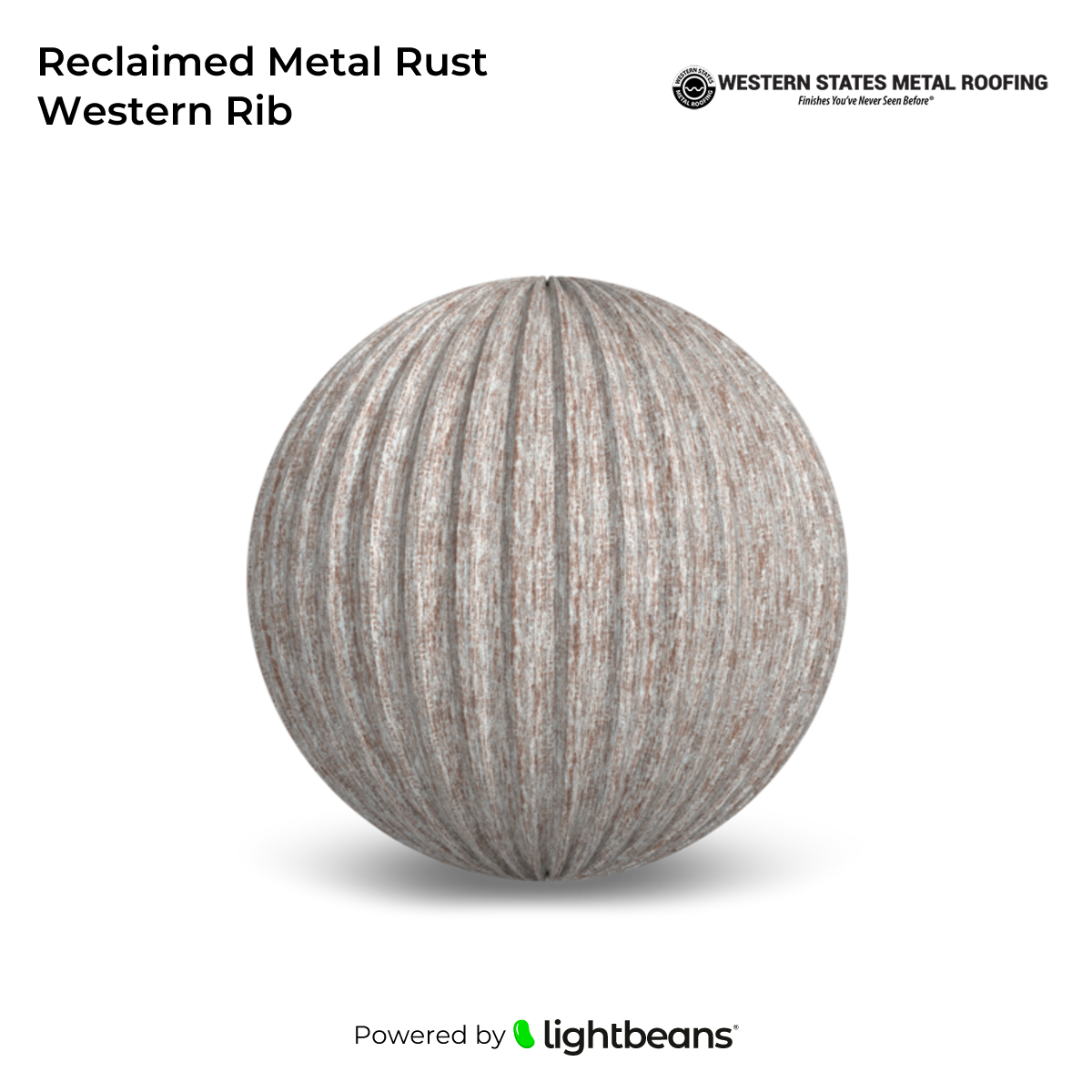 Texture Reclaimed Metal Rust Western Rib de Western States Metal ...