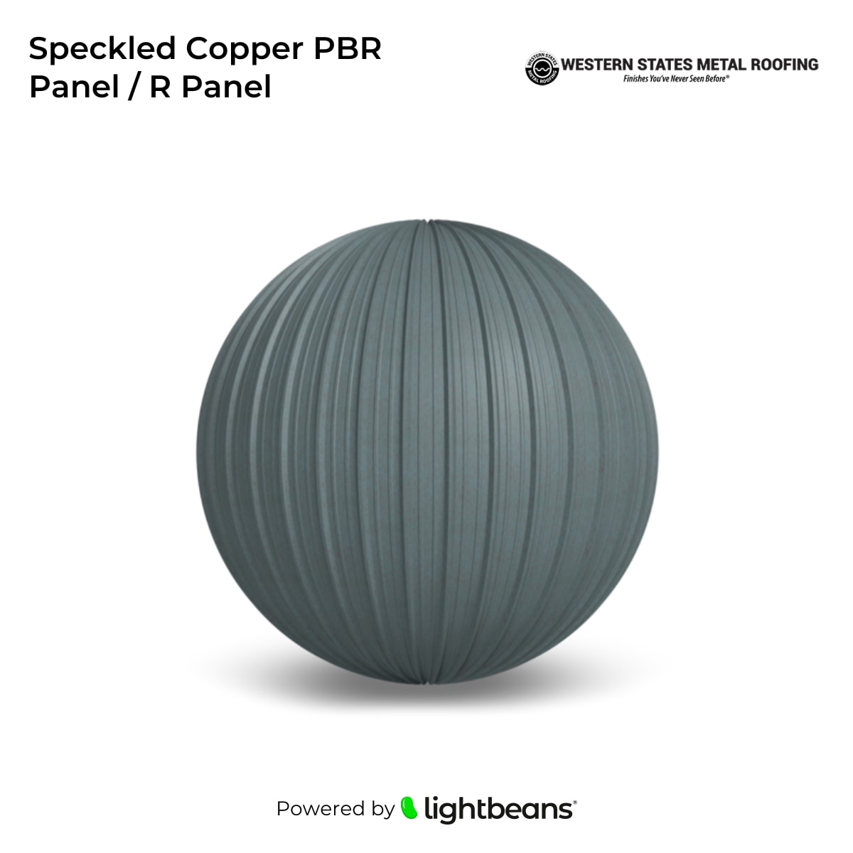 Texture Speckled Copper PBR Panel / R Panel de Western States Metal ...